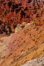 Eroded red Navajo sandstone pinnacles