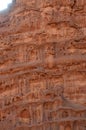 Eroded rock formations near Khazali Canyon, Wadi Rum, Jordan