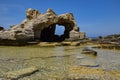 Eroded rocks, Sicily Royalty Free Stock Photo