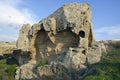 Eroded Rocks at Kato Paphos Royalty Free Stock Photo