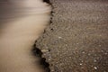 Eroded sand