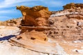 Eroded Sandstone Formation in Gold Butte National Monument Nevada Royalty Free Stock Photo