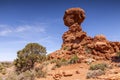 Balanced Rock Arches National Park Utah USA Royalty Free Stock Photo