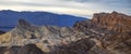 Zabriske Point Royalty Free Stock Photo