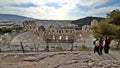 Erodes Odeon. The Acropolis of Athens