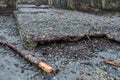 Eroding Boat Ramp Royalty Free Stock Photo