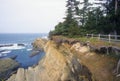 Eroding coast of Oregon