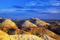 Eroding textures of the Badlands National Park South Dakota Royalty Free Stock Photo