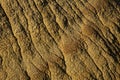 Eroding textures of the Badlands National Park South Dakota Royalty Free Stock Photo