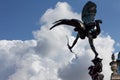 Eros love statue at Piccadilly Circus. London. Royalty Free Stock Photo