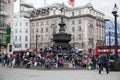 Eros Statue, Piccadilly Circus, London Royalty Free Stock Photo