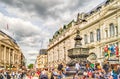 Eros Statue at Piccadilly Circus, London Royalty Free Stock Photo