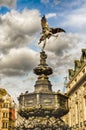 Eros Statue at Piccadilly Circus, London Royalty Free Stock Photo