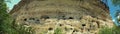 Panoramatic photo of rock erosion, Arizona, USA