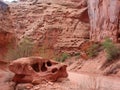 Erosion in Capitol Reef Park Royalty Free Stock Photo
