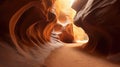 erosion slot canyon landscape