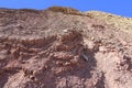 Erosive colored hills of the Red Canyon in the Eilat Mountains