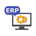 ERP icon, Enterprise Resource Planning ERP Process