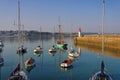 Erquy harbour in Brittany Royalty Free Stock Photo
