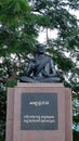 Errapragada Statue, a philosopher of agama science, Necklace Road, Hyderabad