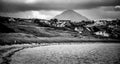 Errigal and Bunbeg in County Donegal Ireland Royalty Free Stock Photo