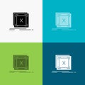 error, application, message, problem, server Icon Over Various Background. glyph style design, designed for web and app. Eps 10 Royalty Free Stock Photo