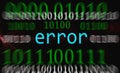 Error code blue is a computer language often found in programs created in the modern technological era