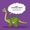Error 404 dinosaur theme