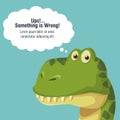 Error 404 dinosaur theme