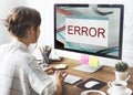 Error Disconnect Warning Failure AbEnd Concept Royalty Free Stock Photo