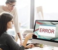 Error Disconnect Warning Failure AbEnd Concept Royalty Free Stock Photo