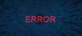 Error message displaying on digital binary code background Royalty Free Stock Photo