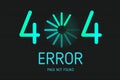 404 error not found page with icon download
