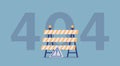 Error 404, not found page message Royalty Free Stock Photo