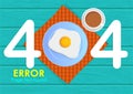 404 error page not found breakfast style