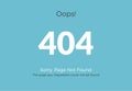 404 error page template for website. 404 alert flat design