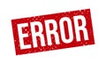 Error Rubber Stamp. Error Rubber Grunge Stamp Seal Vector Illustration Royalty Free Stock Photo