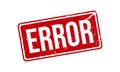 Error Rubber Stamp. Error Rubber Grunge Stamp Seal Vector Illustration Royalty Free Stock Photo