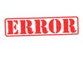 ERROR Rubber Stamp