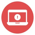 error on screen, Computer Isolated Vector icon which can easily modify or edit Royalty Free Stock Photo
