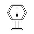 Error sign Vector Icon which can easily modify or edit Royalty Free Stock Photo
