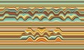 Error 404. Vector striped background. Abstract color waves. Sound wave oscillation. Funky curled lines. Royalty Free Stock Photo