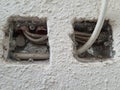 errors and omissions of electrical installations on the placement of the switch