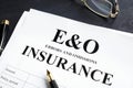 Errors and omissions insurance E&O form. Professional liability