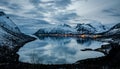 Ersfjord view Norway, Senja