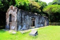 The Ershawan Fort is a traditional Chinese-style fort building located in Keelung, Taiwan Royalty Free Stock Photo