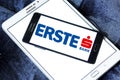 Erste Group Bank logo Royalty Free Stock Photo