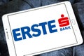 Erste Group Bank logo Royalty Free Stock Photo