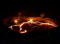 Erta Ale volcano crater, melting lava, Danakil depression, Ethiopia