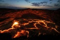 Erta Ale Volcano Ethiopia Royalty Free Stock Photo